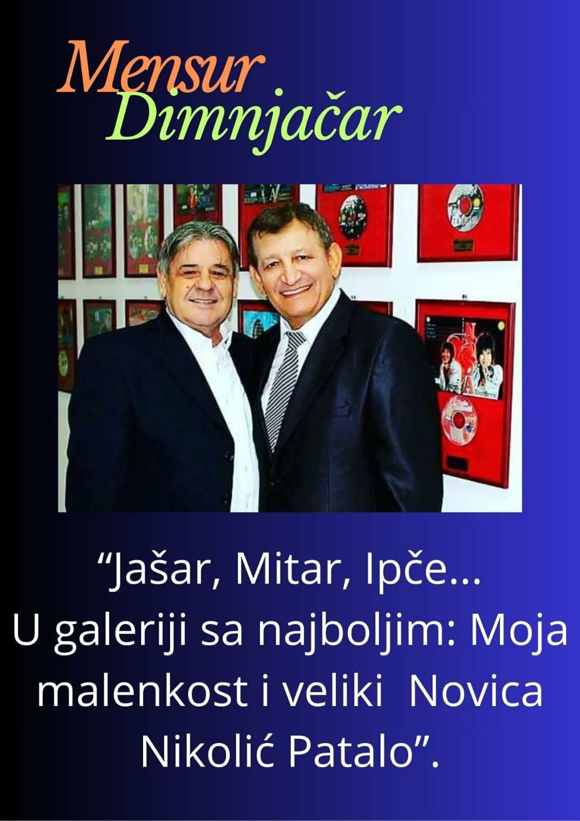 Euro Stars - Mensur Bajraktarevic