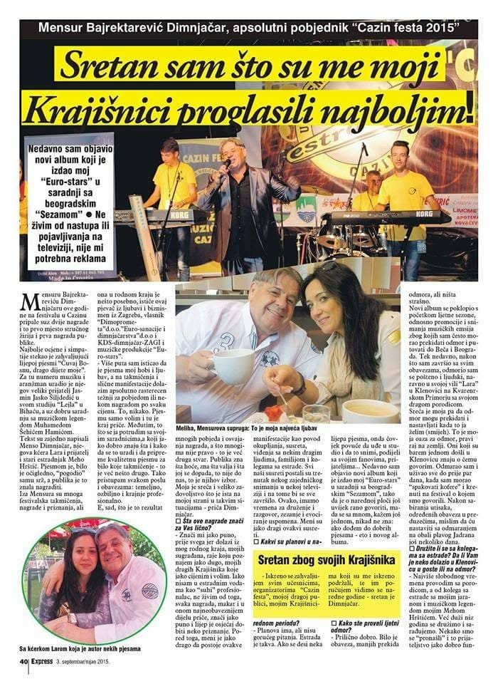 Euro Stars - Mensur Bajraktarevic